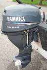 Dads Yamaha hp Four stroke outboard engine battling -