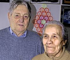 Lydia Weinbender und Karl Greb sind seit 60 Jahren verheiratet.