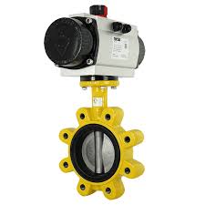 Butterfly valve DN 125 | single-acting pneumatic actuator