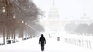 Snowstorms strike the US: in pictures