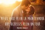 Les proverbes franais sur l amour - Proverbes francais