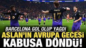 Barcelona gol olup yağdı! Aslan'ın Avrupa gecesi kâbusa döndü — Haber 7