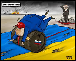 Pete Songi on Donald Trump’s plan to buy diesel from Russia – cartoon