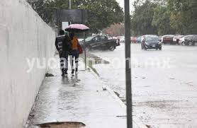 Se esperan lluvias fuertes vespertinas en la Península de Yucatán
