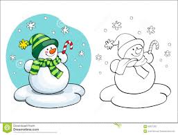 Image result for coloring book snowmen