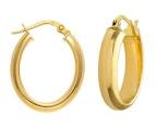 Hoop Gold Earrings - m Shopping - The Best Prices