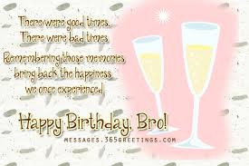 Birthday Wishes for Brother Messages, Greetings and Wishes ... via Relatably.com