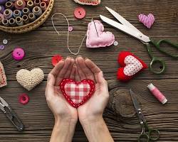 El yapımı Sevgililer G&uuml;n&uuml; Hediyesi resmi