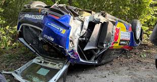 Terrifying footage of huge Jos Verstappen rally crash revealed