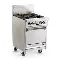 Commercial LP Gas Portable 8-Burner Event BBQ