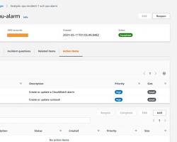 Image of AWS Incident Manager Create Incident screen