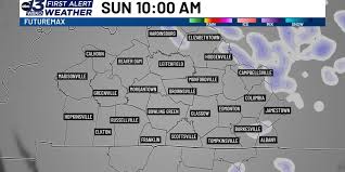 Cooler air settling in for the weekend