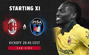 Official: AC Milan vs. Pisa starting XIs – two changes from Fiorentina win
