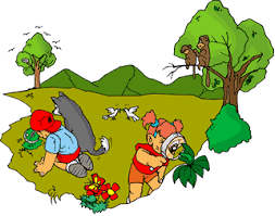 Resultado de imagen de niños en bosque