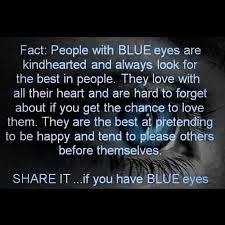 Facts about people with Blue Eyes | Informational | Pinterest ... via Relatably.com