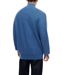 Genuine Polo Ralph Lauren Mesh Knit Cotton Quarter Zipper Sweater -Blue | eBay
