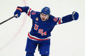 Olympics men's hockey quarterfinals: Team USA beats Sweden in OT, sets up semifinal vs. Slovakia