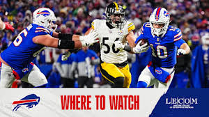 Buffalo Bills at Pittsburgh Steelers | Where to watch, stream and listen | Week 13