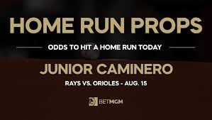 Junior Caminero Home Runs Today: Prediction & Odds vs. Orioles – August 15