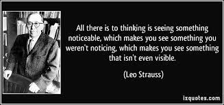 All there is to thinking is seeing something noticeable, which ... via Relatably.com