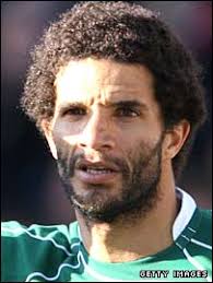Portsmouth goalkeeper David James and his big hair. David James: One fro all and all fro one - _44566608_david_james270getty