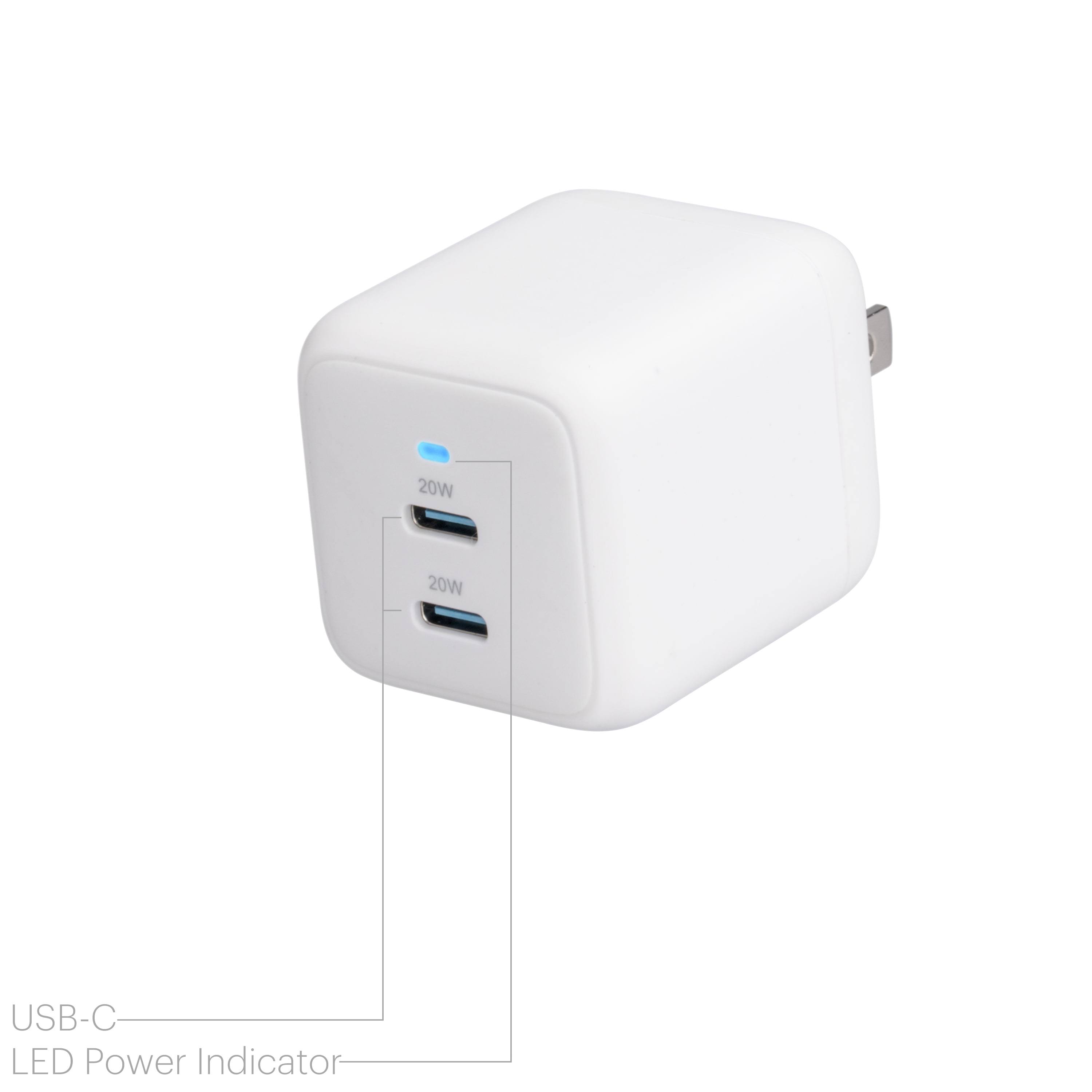 Onn. 40W Universal Wall Charger