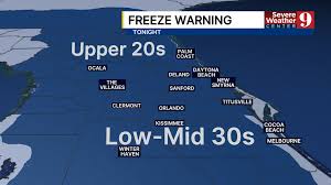 Florida Braces for Cold Snap: Freeze Warnings and Fire Risks