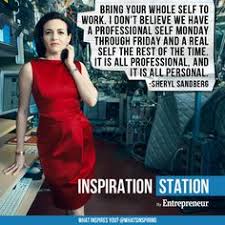 Sheryl Sandberg - Lean In on Pinterest | Leadership, Ted Talks and ... via Relatably.com