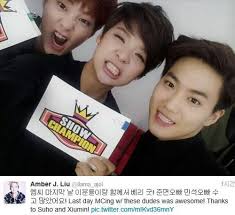 f(x)&#39;s Amber says farewell to MC duties on &#39;Show Champion&#39;. December 18, 2013 @ 3:37 pm. by alim17 - Amber_1387396755_af_org