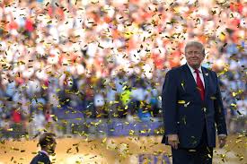 Trump loomed over the World Cup, up until the awkward trophy ceremony