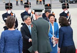 Japan's emperor, empress arrive in Netherlands for official visit