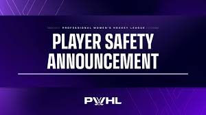 PWHL PLAYER SAFETY COMMITTEE DISCIPLINARY ACTION: JAN. 19, 2026