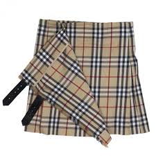 Burberry Classic Check Brit Kilt Mini Skirt XS Burberry | TLC