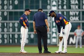 Astros’ Yordan Alvarez has knee sprain, will miss Mariners series - The 
Athletic