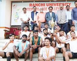 Image of Ranchi University intercollegiate sports tournament