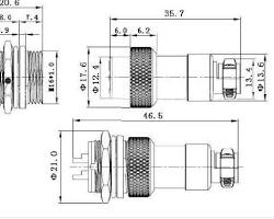 Imagen de Conector GX168