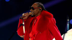 Snoop Dogg canta en el medio tiempo del Detroit vs. Minnesota de la NFL