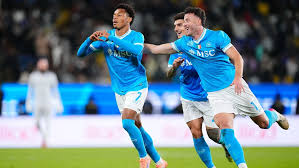 Neres brace seals Supercoppa glory for Napoli