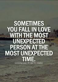Falling in love unexpectedly is the absolute best thing.. &lt;3 ... via Relatably.com