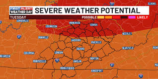 FIRST ALERT WEATHER DAY: Storms Likely Tuesday