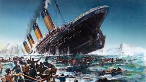 Image result for picture of a sinking ship