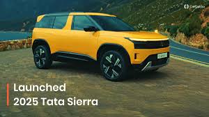2025 Tata Sierra Launched: A Modern Comeback