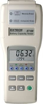 Extech BT100 Battery Capacity Tester, AA AAA C D 9V, 1.2-9V ...