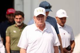 President Trump, PIF’s Yasir Al-Rumayyan seen together at LIV Golf event