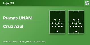 Pumas UNAM vs Cruz Azul: Predictions, Picks, Odds & Lineups