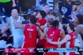Wild St John’s-Providence brawl ends with six ejections, police on court