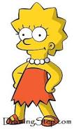 Résultat de recherche d'images pour "lisa simpson"