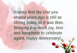 8 Happy Anniversary Quotes. QuotesGram via Relatably.com
