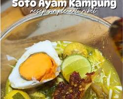 Gambar Soto Ayam Kampung Solo Klasik