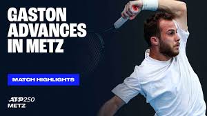Hugo Gaston Defeats Terence Atmane at Metz Open 2025